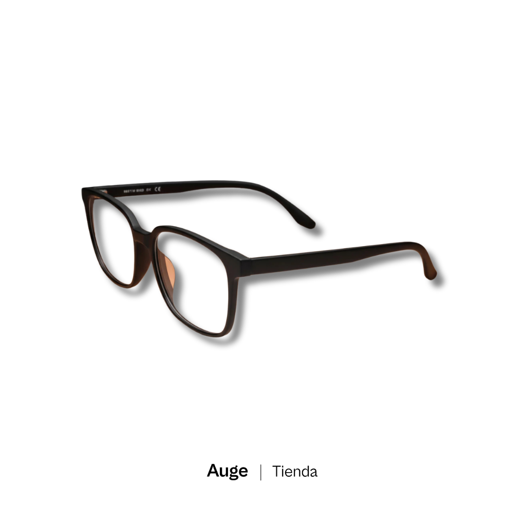 Lentes de descanso marco negro